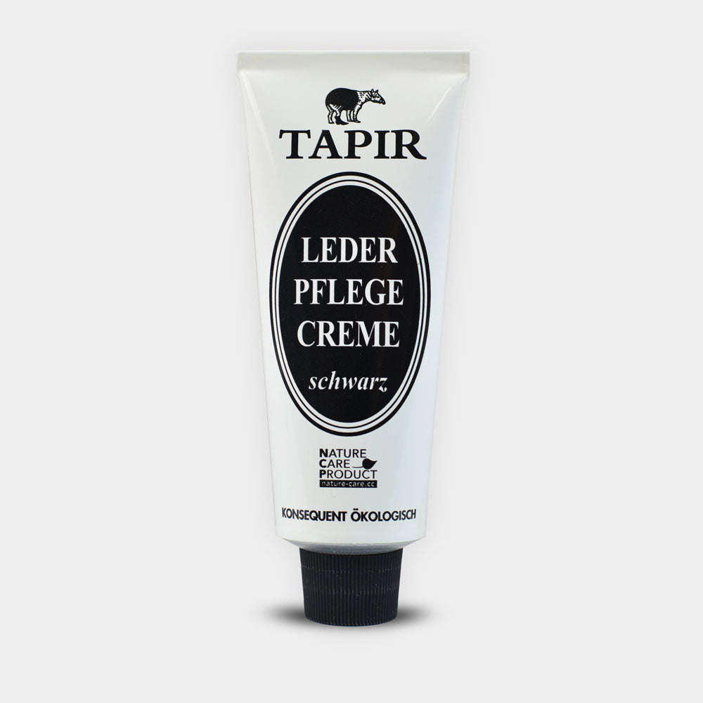 Tapir Lederpflegecreme in schwarz